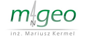 M-Geo inż. Mariusz Kermel logo